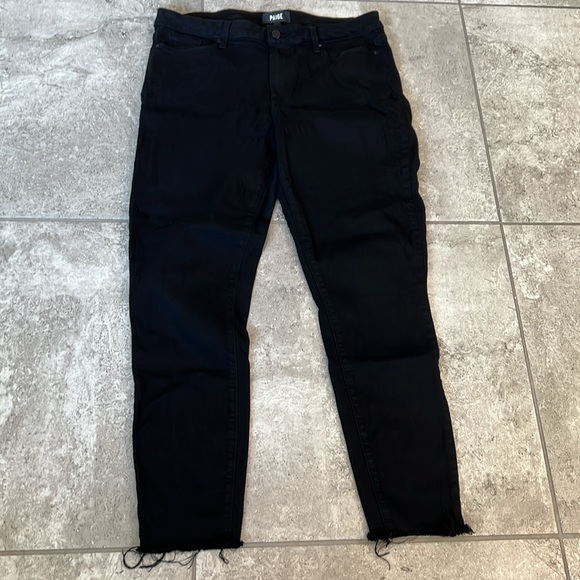 Paige Hoxton Ankle Black Jeans 32 - Picture 2 of 9